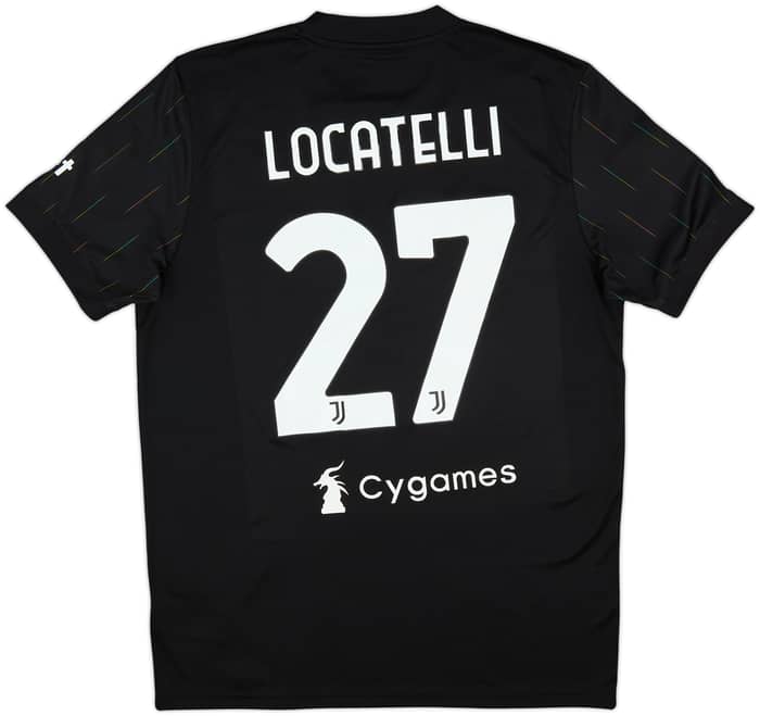 2021-22 Juventus Away Shirt Locatelli #27 - 8/10 - (L)