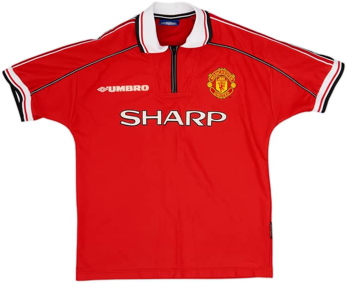 1998-00 Manchester United Home Shirt Giggs #11 - 8/10 - (M)