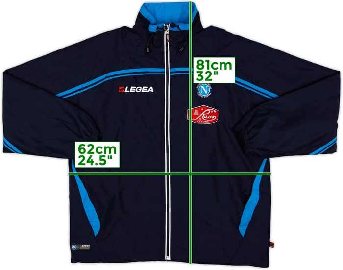 2003-04 Napoli Legea Track Jacket - 8/10 - (L)