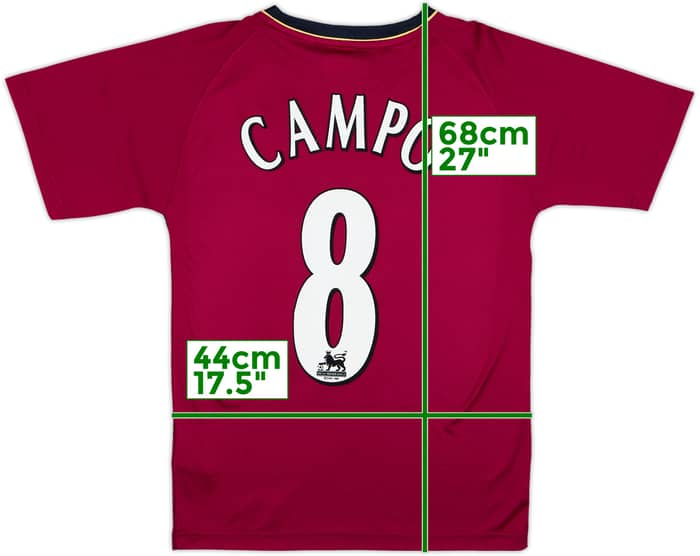 2006-08 Bolton Away Shirt Campo #8 - 7/10 - (S)