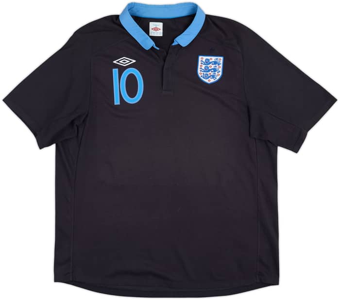 2011-12 England Away Shirt Rooney #10 - 8/10 - (3XL)