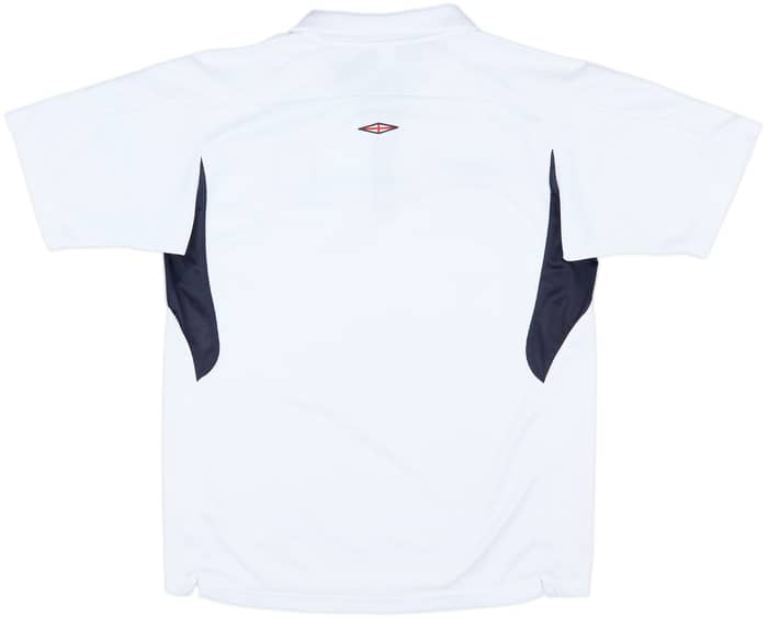 2004-06 England Umbro 1/4 Zip Polo Shirt - 10/10 - (M)