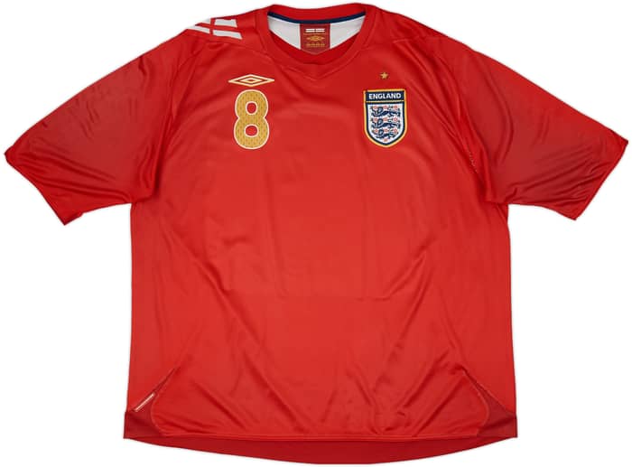 2006-08 England Away Shirt Lampard #8 - 6/10 - (3XL)