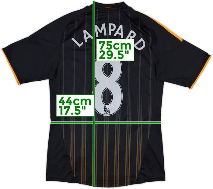 2010-11 Chelsea Away Shirt Lampard #8 - 7/10 - (S)