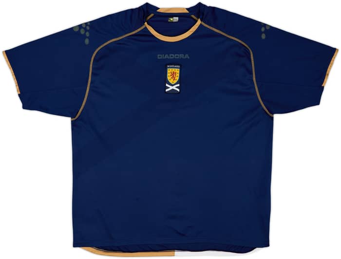 2007-08 Scotland Home Shirt - 5/10 - (XXL)