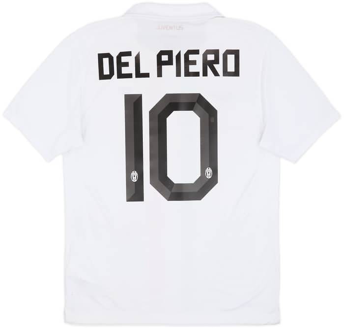 2010-12 Juventus Away Shirt Del Piero #10 - 7/10 - (M)