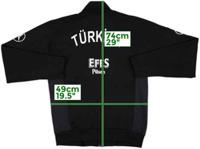 2006-08 Turkey Player Issue Nike Track Jacket - 8/10 - (M)