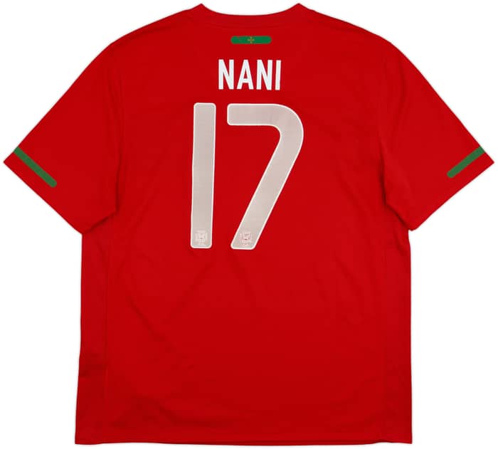 2010-11 Portugal Home Shirt Nani #17 - 8/10 - (L)