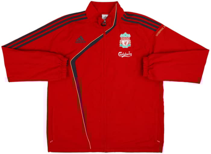 2009-10 Liverpool adidas Tracksuit - 8/10 - (XL)