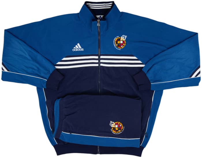 1998-00 Spain adidas Full Tracksuit - 10/10 - (L)