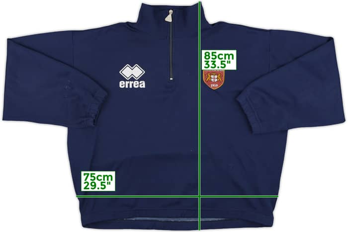 2002-03 Reggiana Errea 1/4 Zip Drill Top - 6/10 - (XL)