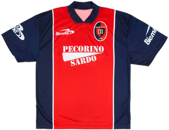 1999-00 Cagliari Biemme Training Shirt - 9/10 - (M)