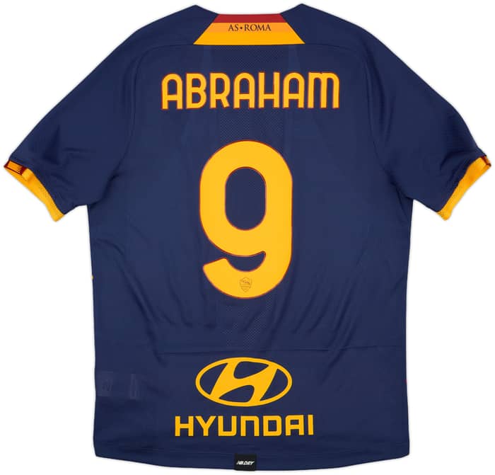 2021-22 Roma Fourth Shirt Abraham #9 - 9/10 - (M)