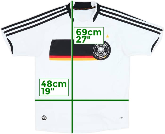 2008-09 Germany Home Shirt - 7/10 - (L.Boys)