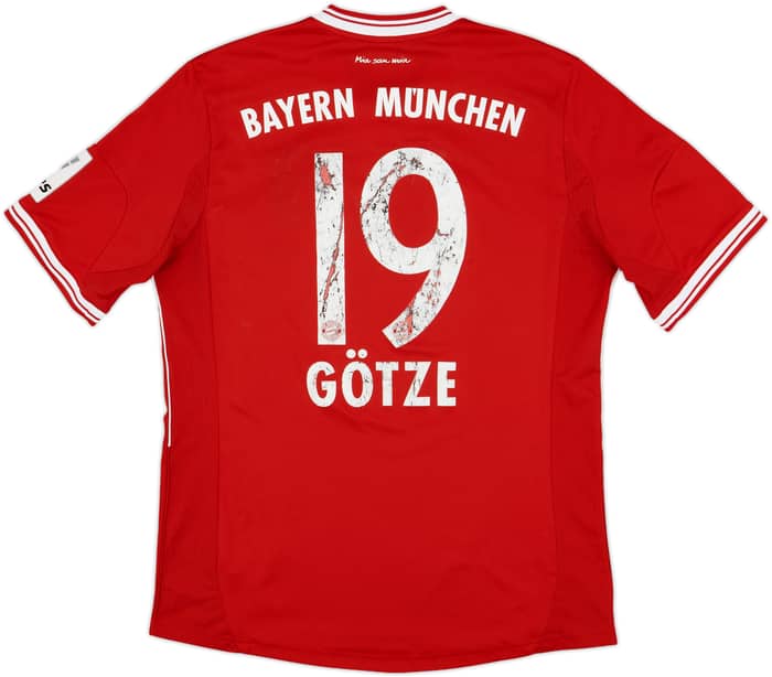 2013-14 Bayern Munich Home Shirt Gotze #19 - 4/10 - (L)