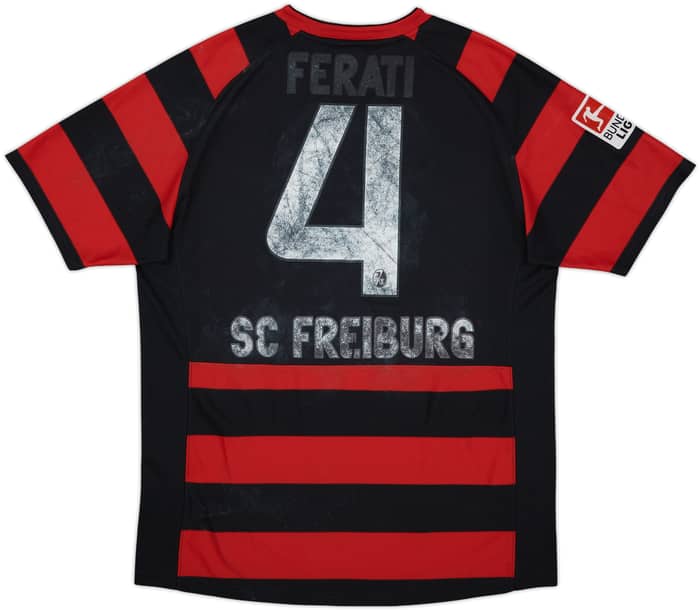 2011-12 Freiburg Home Shirt Ferati #4 - 3/10 - (L)