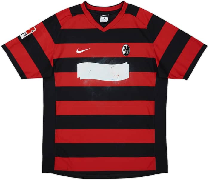 2011-12 Freiburg Home Shirt Ferati #4 - 3/10 - (L)