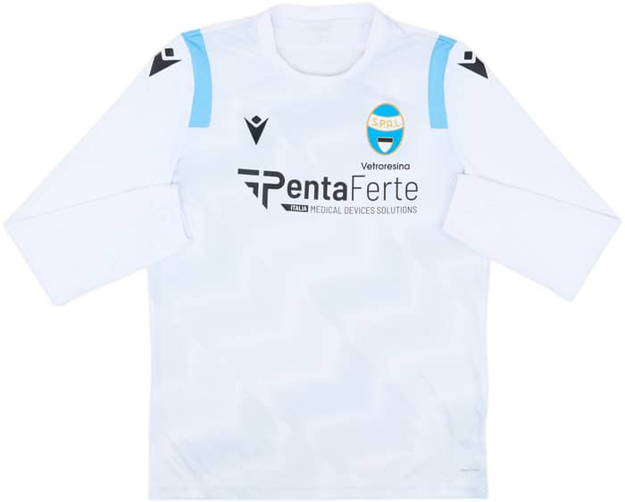 2020-21 SPAL Macron Training L/S Shirt - 5/10 - (XXL)