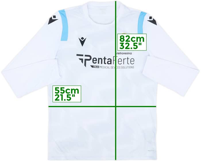 2020-21 SPAL Macron Training L/S Shirt - 5/10 - (XXL)