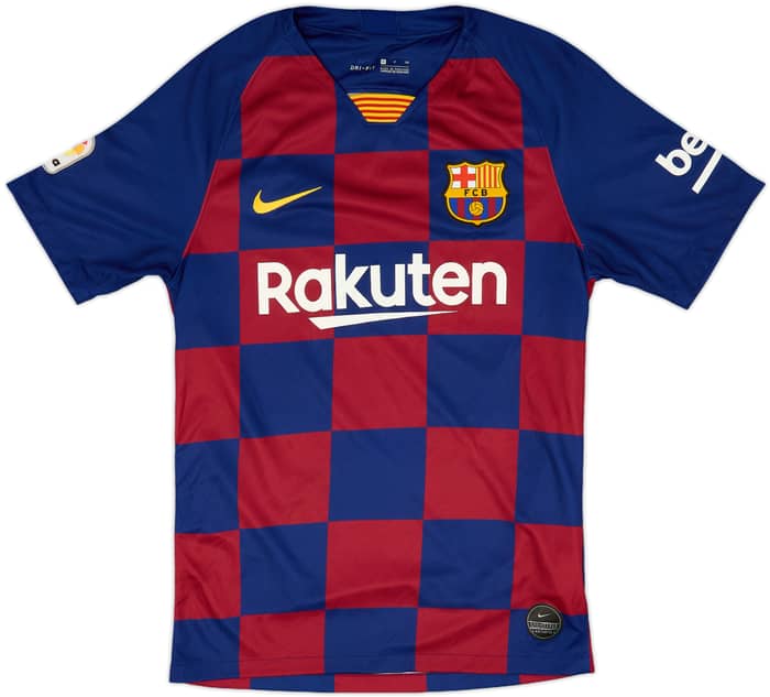 2019-20 Barcelona Home Shirt Messi #10 - 7/10 - (S)