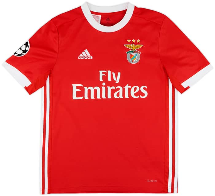 2019-20 Benfica Home Shirt - 7/10 - (XL.Boys)