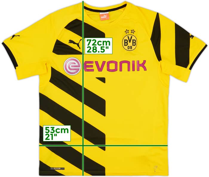 2014-15 Borussia Dortmund Home Shirt - 6/10 - (L)