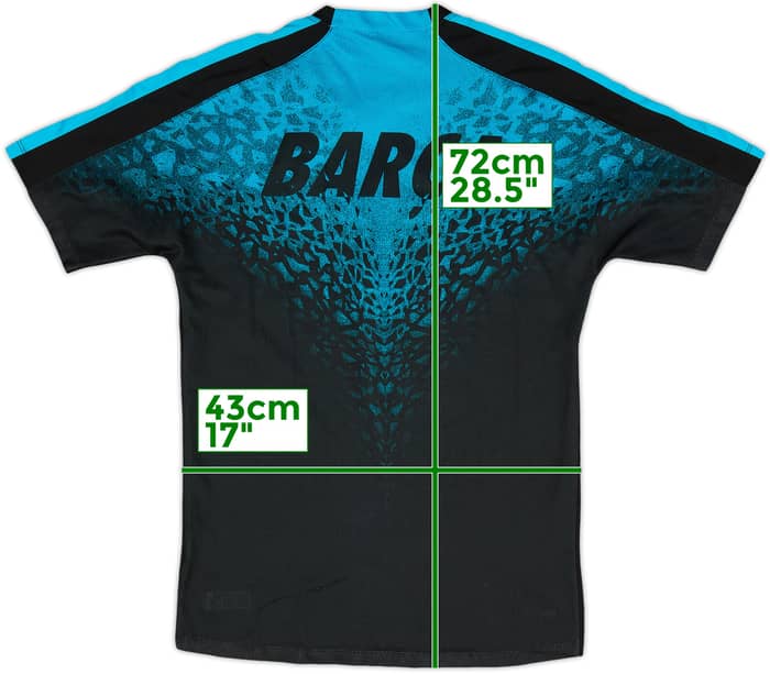 2015-16 Barcelona Nike Training Shirt - 9/10 - (S)