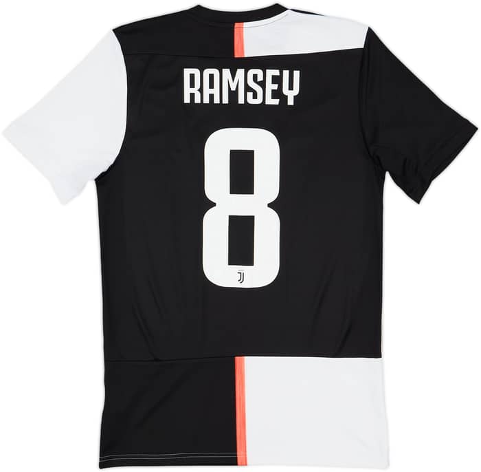 2019-20 Juventus Home Shirt Ramsey #8 - 7/10 - (S)