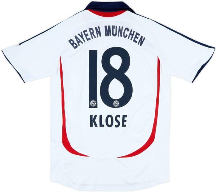 2006-07 Bayern Munich Away Shirt Klose #18 - 7/10 - (M)