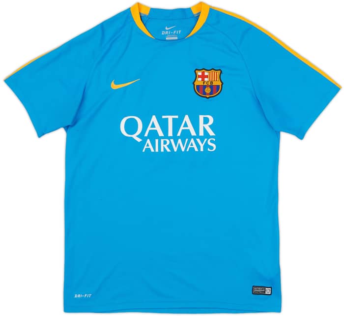 2015-16 Barcelona Nike Training Shirt - 8/10 - (L)