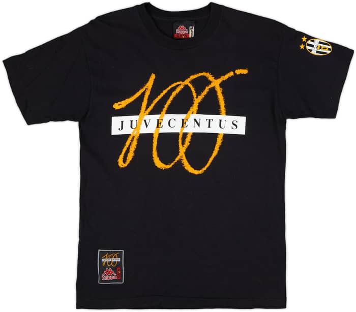 1997-98 Juventus Kappa Cotton Tee - 8/10 - (M)