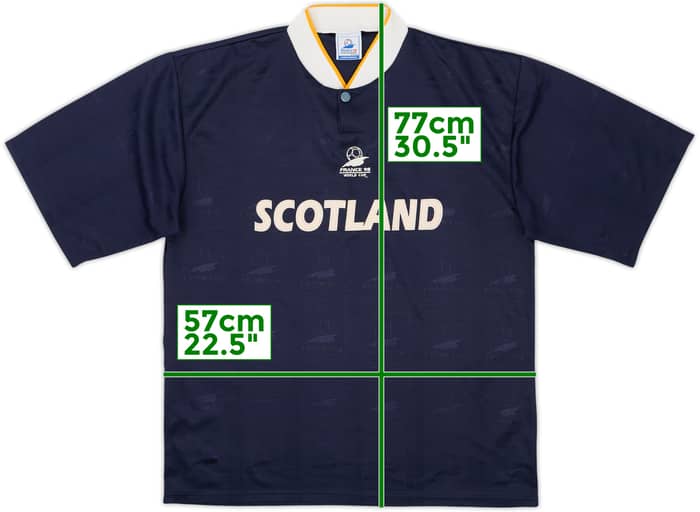 1998 Scotland World Cup Training Shirt - 9/10 - (L)