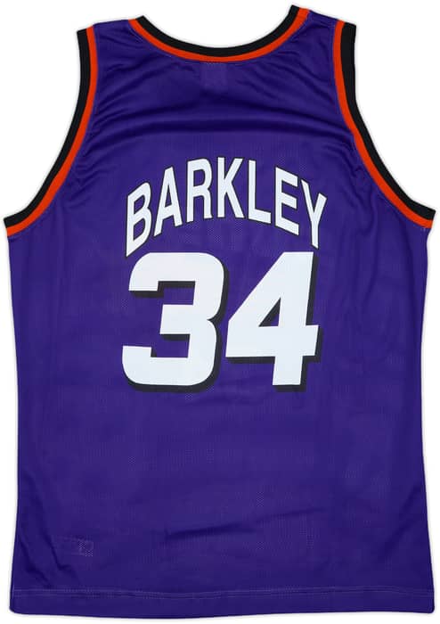 1992-96 Phoenix Suns Barkley #34 Champion Away Jersey - 9/10 - (L)