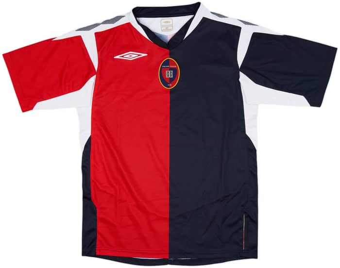 2007-08 Cagliari Home Shirt - 8/10 - (M)