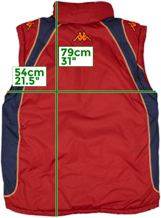 2000-01 Roma Kappa Gilet - 8/10 - (M)