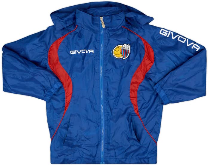 2010-11 Catania Givova Hooded Rain Jacket - 7/10 - (XS)