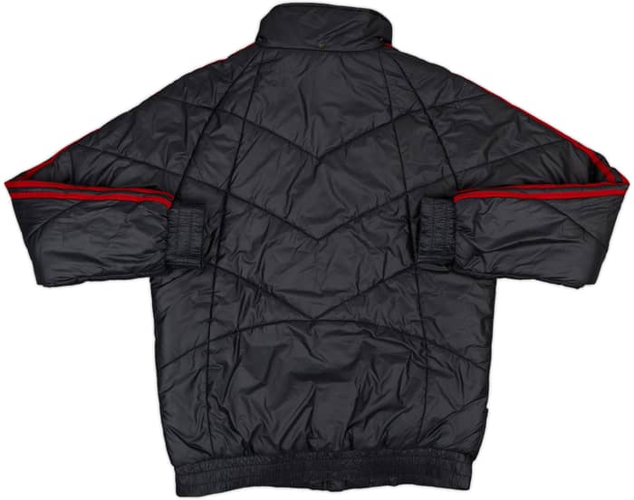 2011-12 AC Milan adidas Padded Bench Coat - 8/10 - (S)