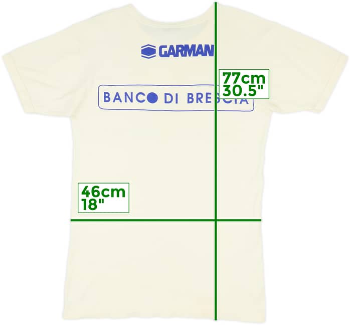 2001-02 Brescia Garman Training Tee - 8/10 - (S)