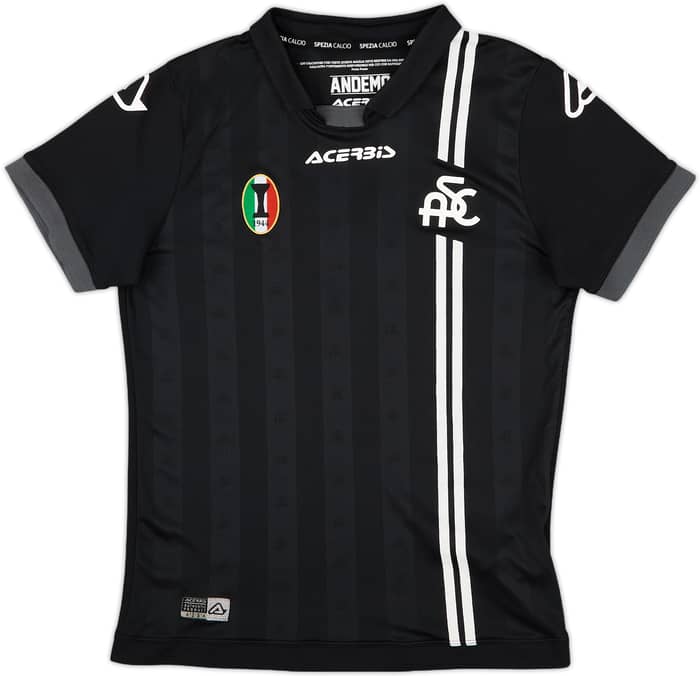 2021-22 Spezia Away Shirt #9 - 8/10 - (XS)