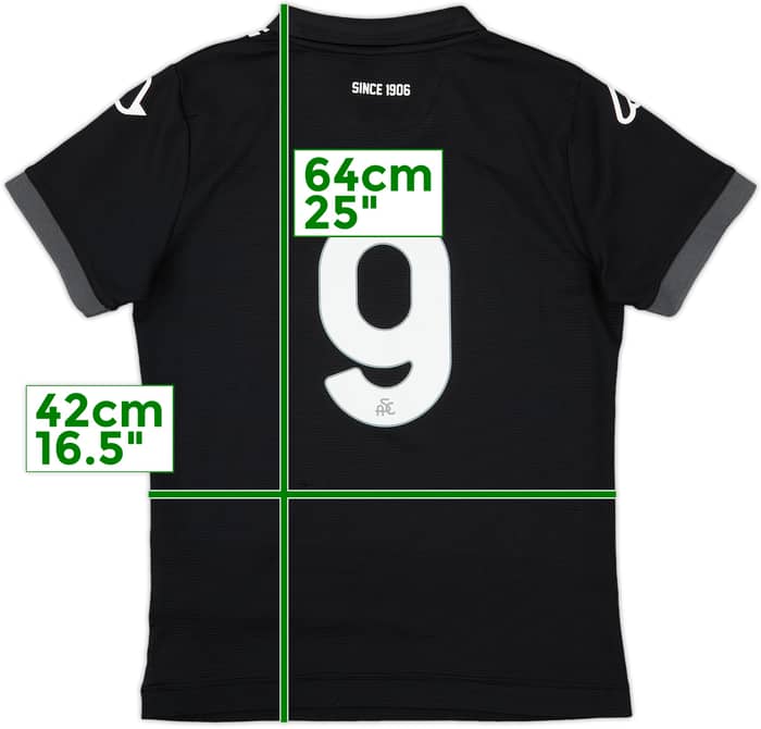 2021-22 Spezia Away Shirt #9 - 8/10 - (XS)