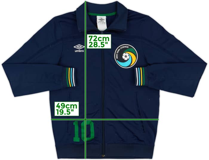 2011-12 New York Cosmos Umbro Track Jacket - 6/10 - (S)