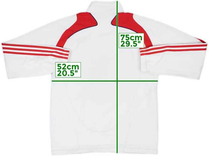 2008-09 Ajax adidas Track Jacket - 5/10 - (S)