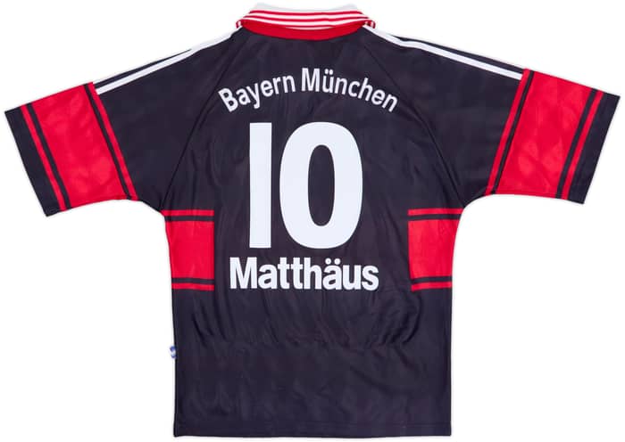 1997-99 Bayern Munich Home Shirt Matthaus #10 - 6/10 - (S)