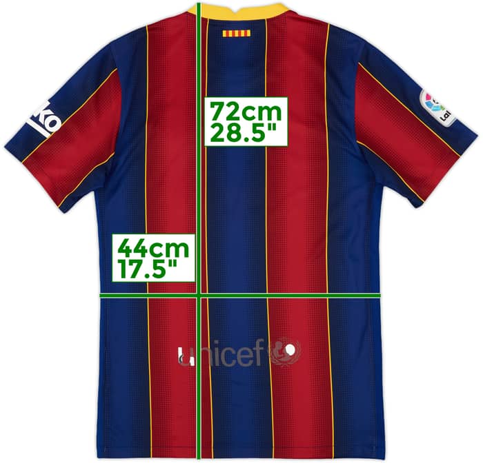2020-21 Barcelona Home Shirt - 5/10 - (S)