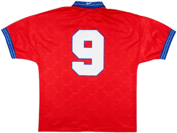 1997-99 Chile Home Shirt #9 (Zamorano) - 7/10 - (L)