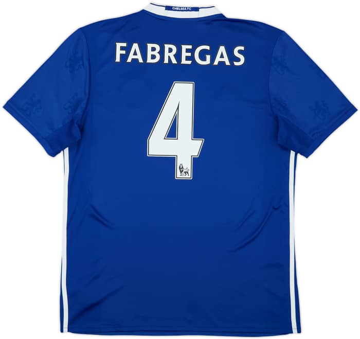2016-17 Chelsea Home Shirt Fabregas #4 - 10/10 - (L)