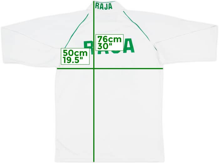 2004-05 Raja Club Athletic Home L/S Shirt - 6/10 - (S)