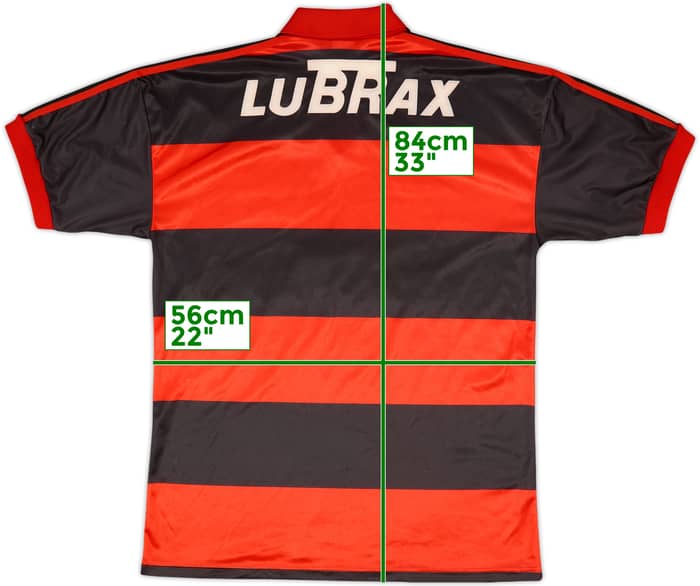 1990-92 Flamengo Home Shirt - 7/10 - (L)