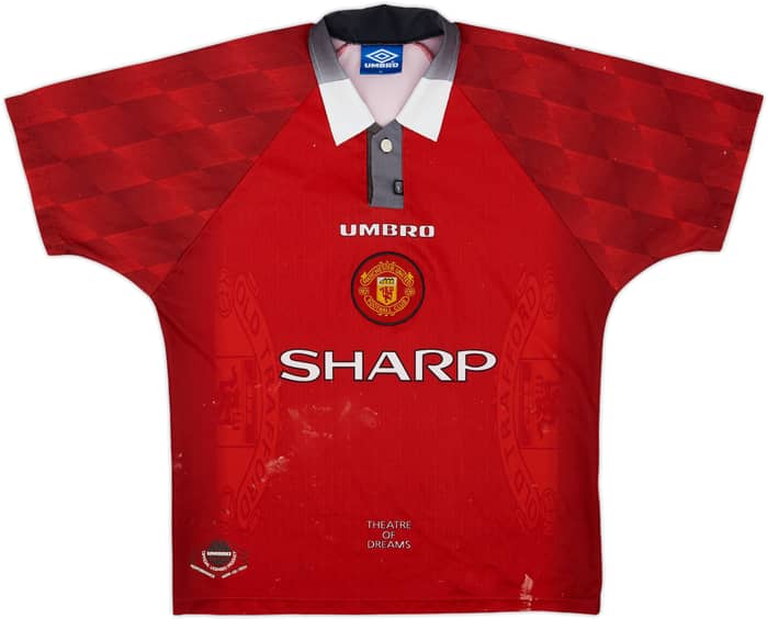 1996-98 Manchester United Home Shirt - 5/10 - (M)