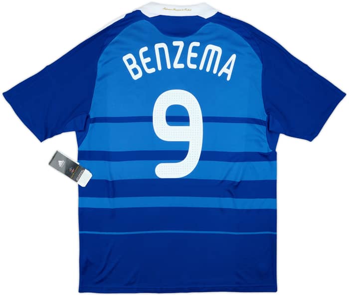 2008-09 France Home Shirt Benzema #9 (XL)